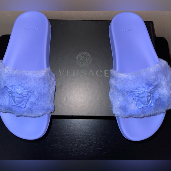 Versace Sherling Medusa Slides - Picture 2 of 6